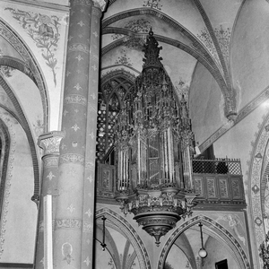 128798 Interieur van de St. Nicolaaskerk (Utrechtsestraatweg 7) te Jutphaas: orgel.N.B. De gemeente Jutphaas is per 1 ...